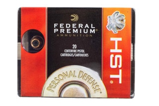 <p>Federal Premium Personal Defense HST 9mm Luger 124 grain Jacketed Hollow Point Ammo - Box of 20</p>